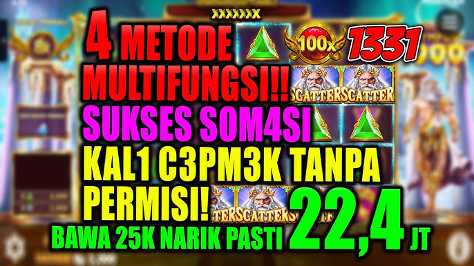 Strategi Maxwin Olympus Super Scatter Akurat